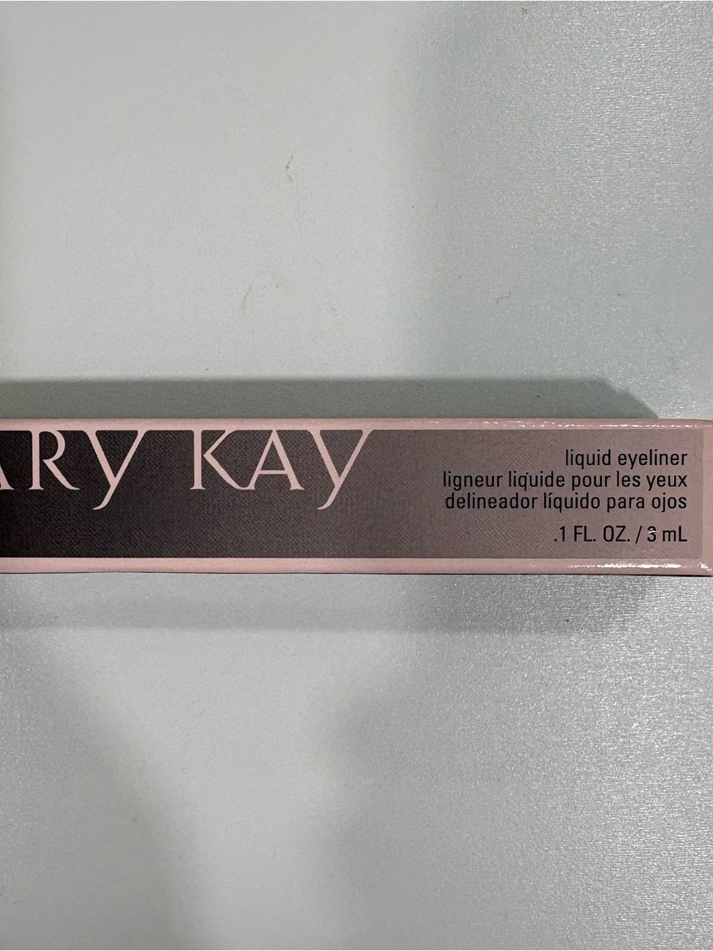 Mary Kay Liquid Eyeliner Black 0.1 Fl Oz / 3 mL - New In Box (NIB)